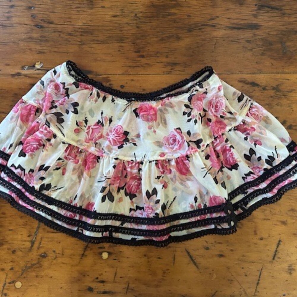 Vintage Betsey Johnson Gypsy Rose Swim Skirt either XS/S or M/L